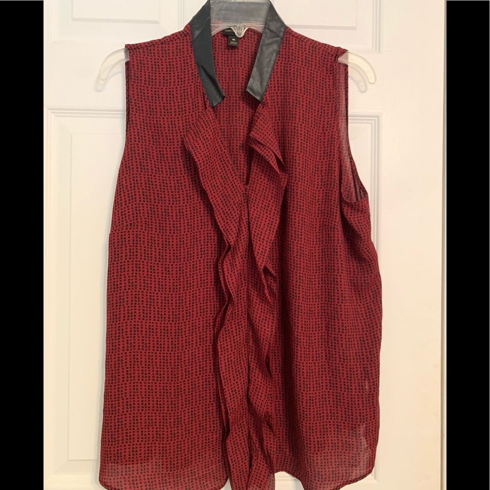 ⬇️ Price Drop- Red Polka Dot Top